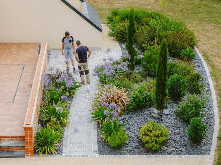 Installation de terrasses Ancenis